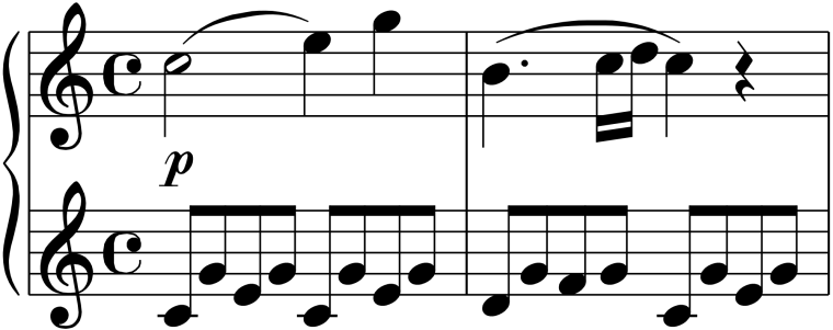piano albert bass pattern