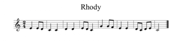 Go tell Aunt Rhody